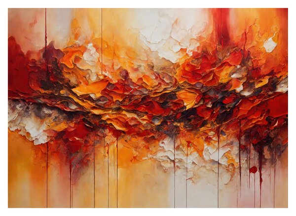 Obraz na szkle - Abstrakcja (70x50 cm)