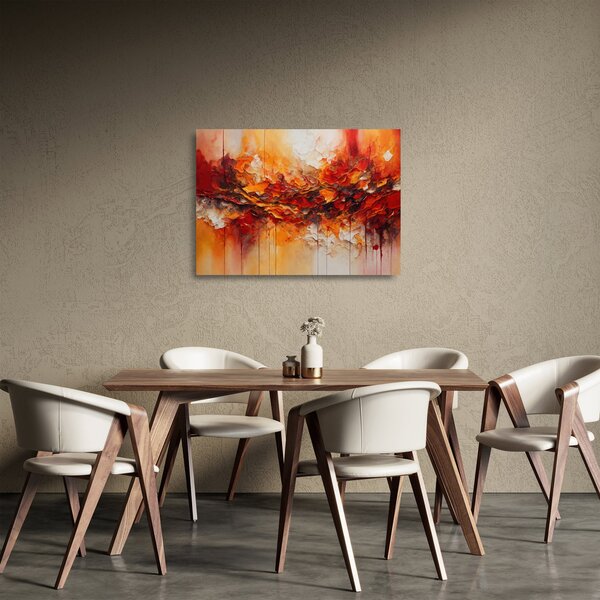 Obraz na szkle - Abstrakcja (70x50 cm)