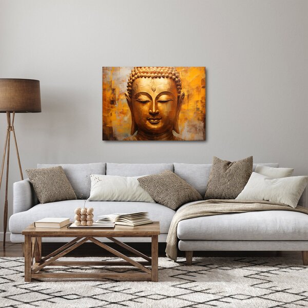 Obraz - Budda, obraz olejny (70x50 cm)
