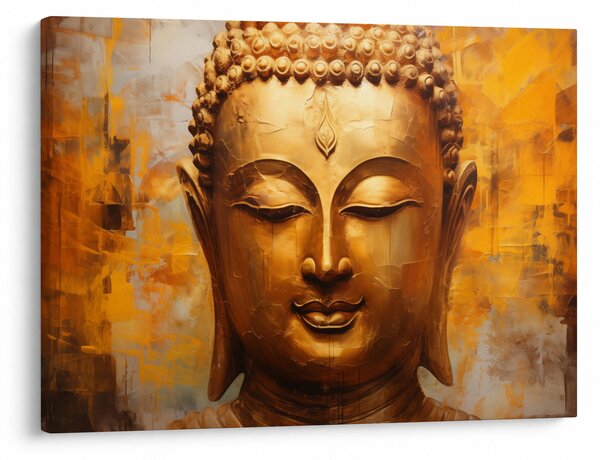 Obraz - Budda, obraz olejny (70x50 cm)