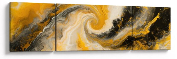 Obraz - Abstrakcja spiralna (170x50 cm)