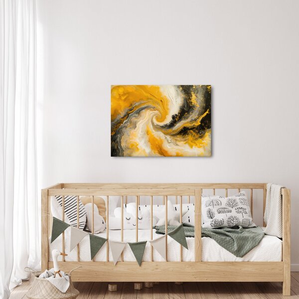 Obraz - Abstrakcja spiralna (70x50 cm)
