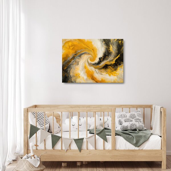 Obraz na szkle - Abstrakcja spiralna (70x50 cm)