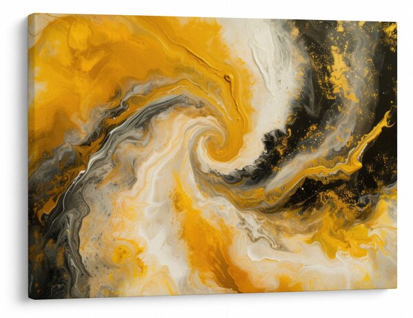 Obraz - Abstrakcja spiralna (70x50 cm)