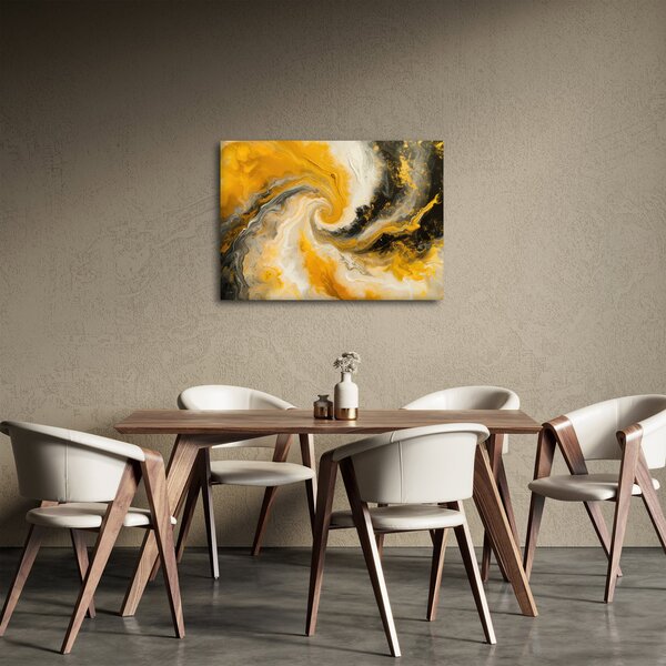 Obraz - Abstrakcja spiralna (70x50 cm)