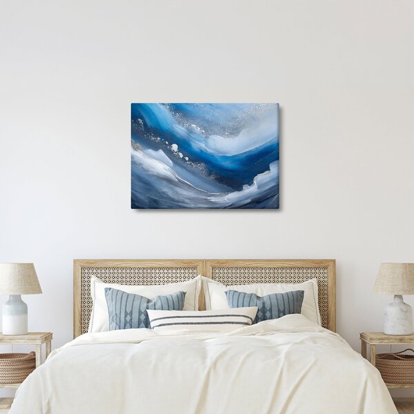 Obraz - Abstrakcja oceanu (70x50 cm)