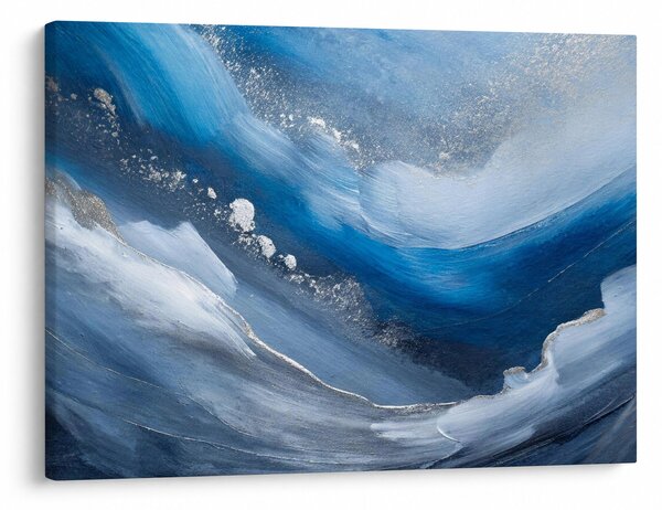 Obraz - Abstrakcja oceanu (70x50 cm)