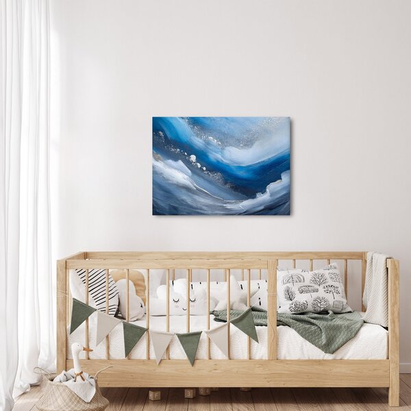 Obraz - Abstrakcja oceanu (70x50 cm)