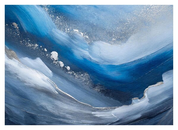 Obraz - Abstrakcja oceanu (70x50 cm)