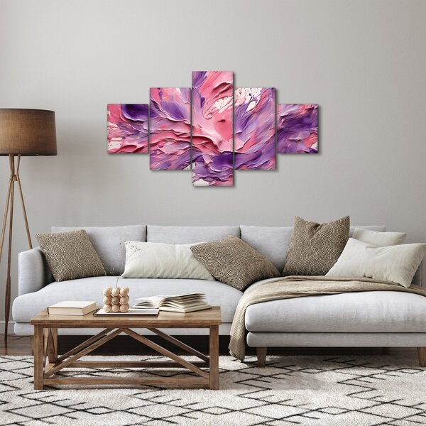 Obraz - Romantyczna abstrakcja (125x70 cm)