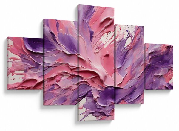 Obraz - Romantyczna abstrakcja (125x70 cm)