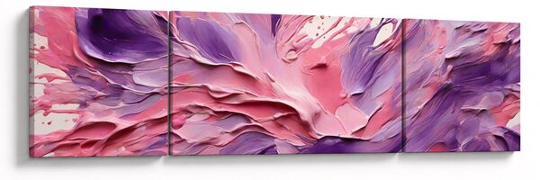 Obraz - Romantyczna abstrakcja (170x50 cm)