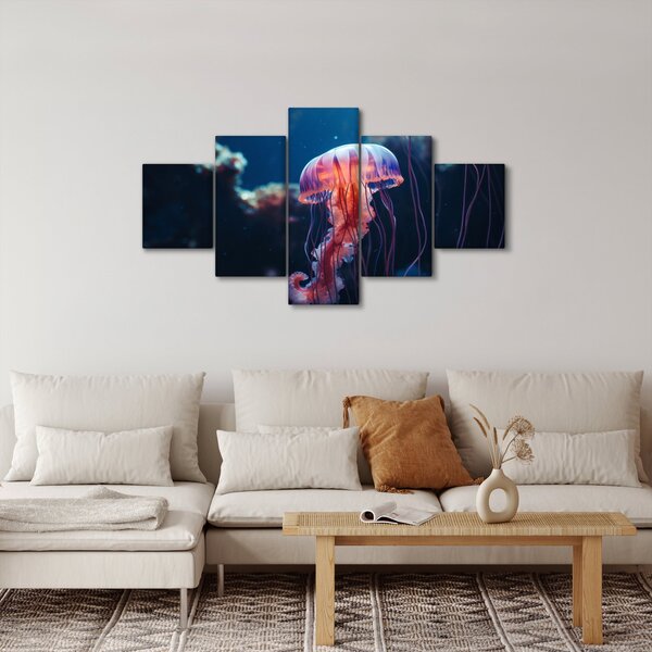 Obraz - Meduza (125x70 cm)