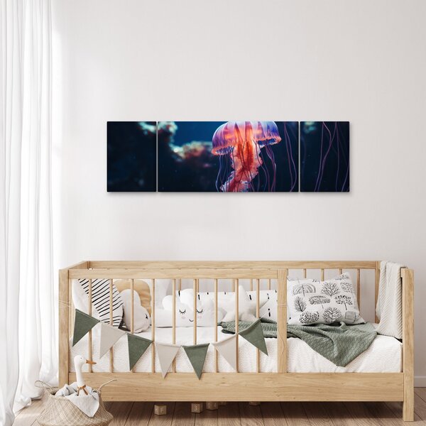 Obraz - Meduza (170x50 cm)