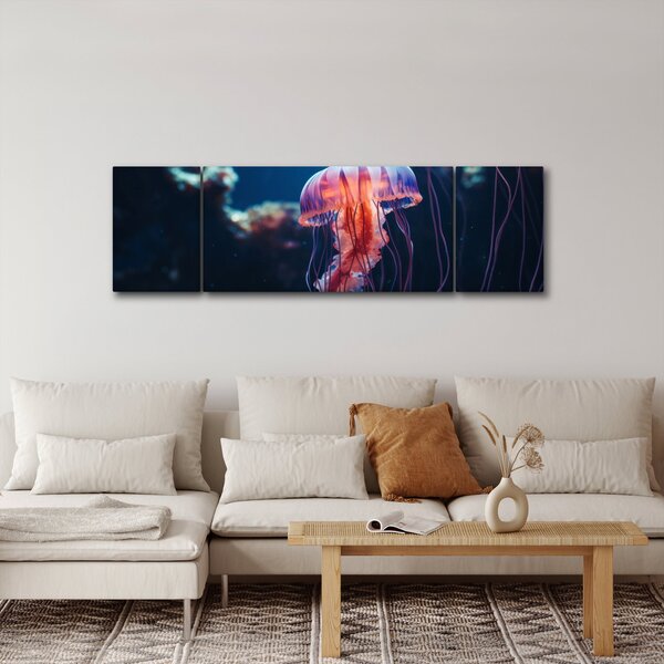 Obraz - Meduza (170x50 cm)