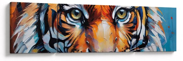 Obraz - Widok tygrysa, obraz (170x50 cm)