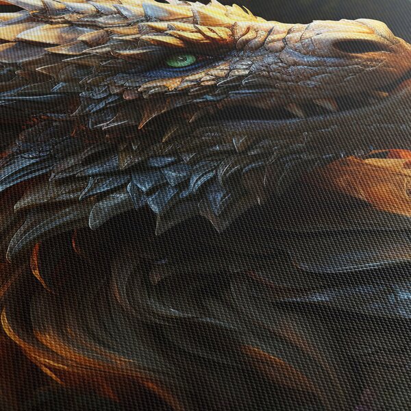 Obraz - Smok (125x70 cm)