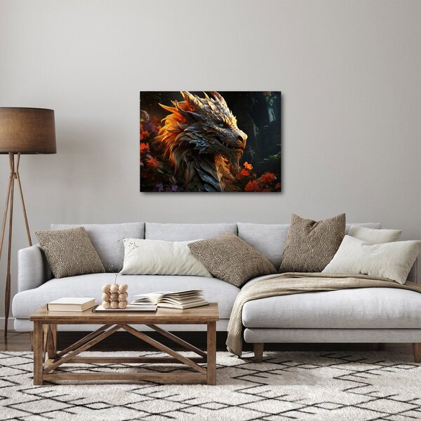 Obraz - Smok (70x50 cm)