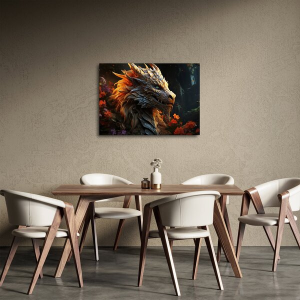 Obraz - Smok (70x50 cm)