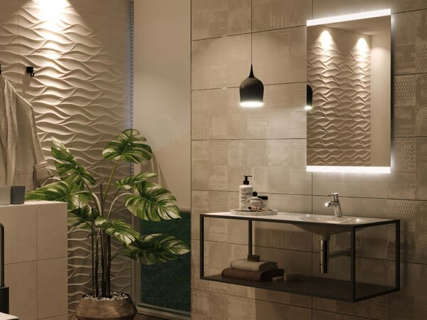 LED lustro do łazienki z oświetleniem M13