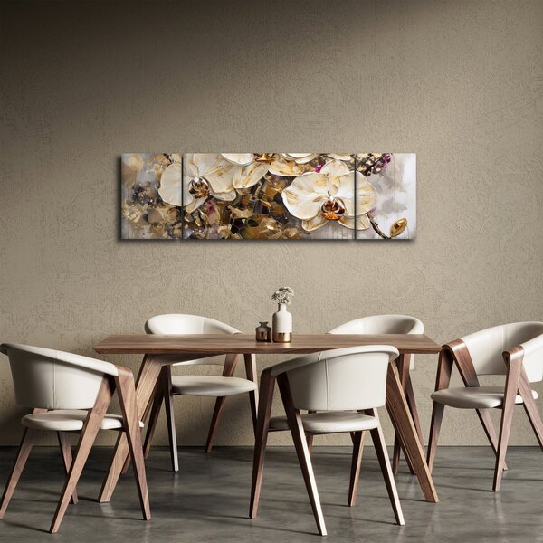 Obraz - Storczyki (170x50 cm)