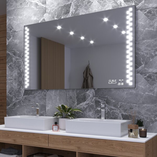 LED lustro do łazienki z oświetleniem M8 premium