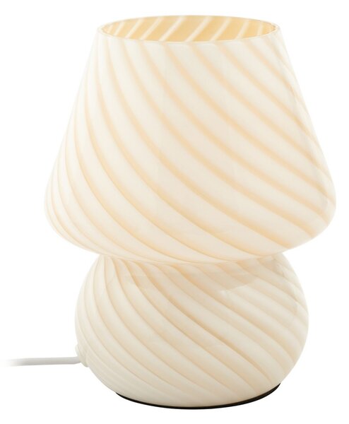 Lampa Stołowa Lindby, Andriana, biały, salon, szkło, nowoczesny