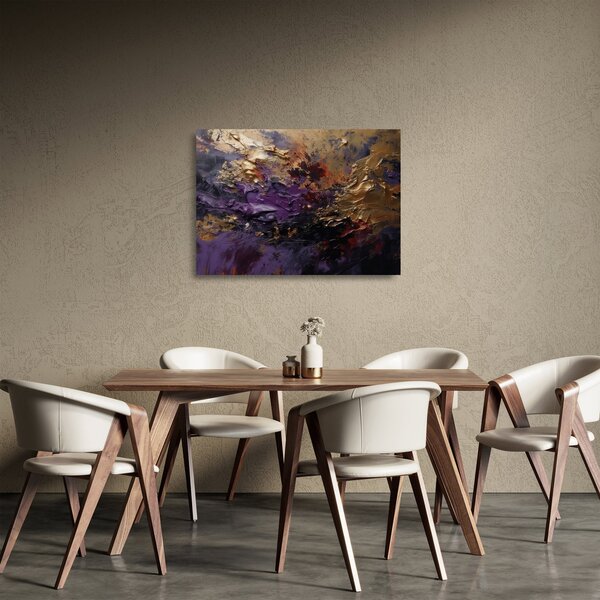 Obraz na szkle - Teksturowana abstrakcja (70x50 cm)