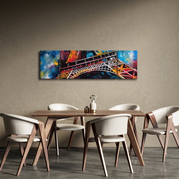 Obraz - Obraz wieży Eiffla II. (170x50 cm)