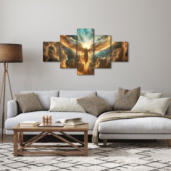 Obraz - Mitologia anielska (125x70 cm)