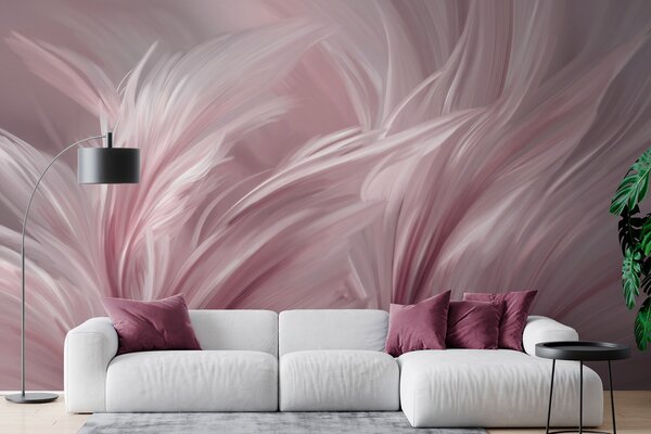 Fototapety Eleganckie pióra w odcieniach różu, Fototapety Abstrakcja, w05658v1 : Uwalls.pl