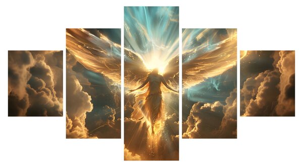 Obraz - Mitologia anielska (125x70 cm)