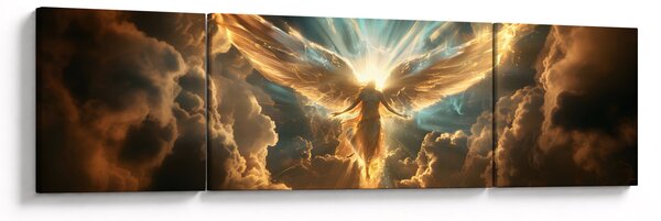 Obraz - Mitologia anielska (170x50 cm)