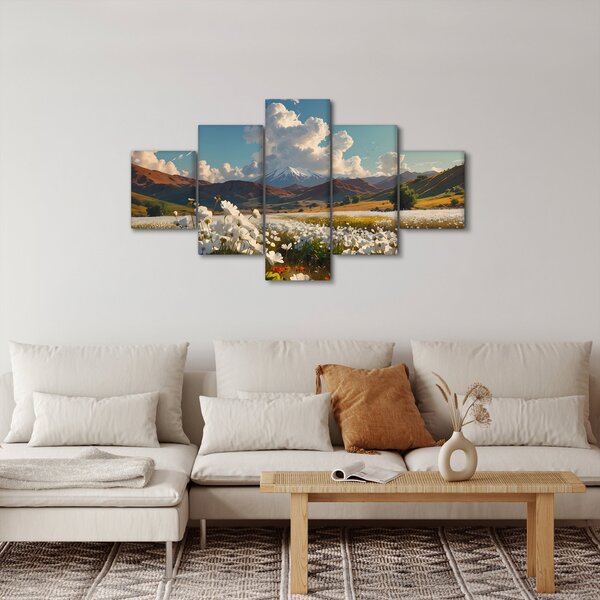 Obraz - Spokojny krajobraz (125x70 cm)