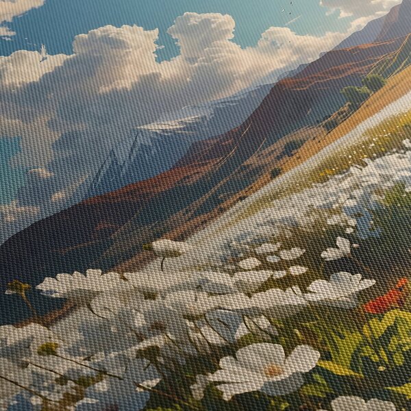 Obraz - Spokojny krajobraz (125x70 cm)