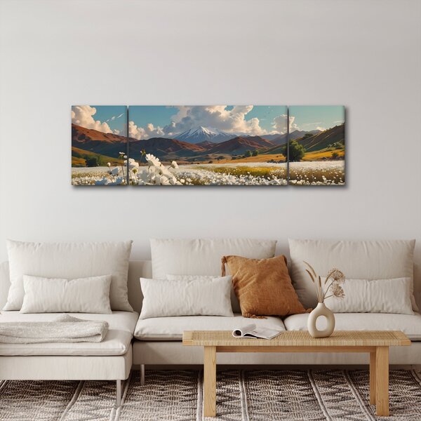 Obraz - Spokojny krajobraz (170x50 cm)