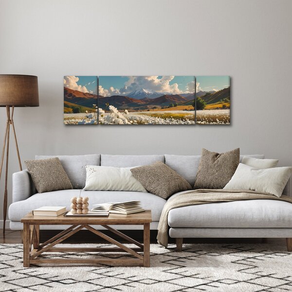 Obraz - Spokojny krajobraz (170x50 cm)