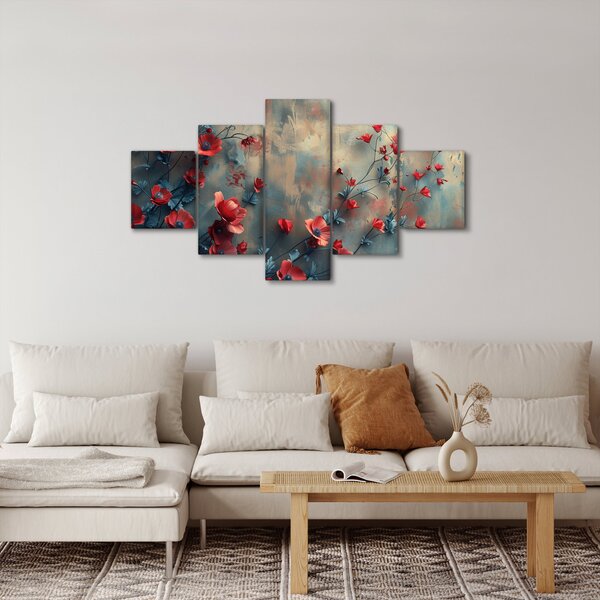 Obraz - Wilcze maki (125x70 cm)