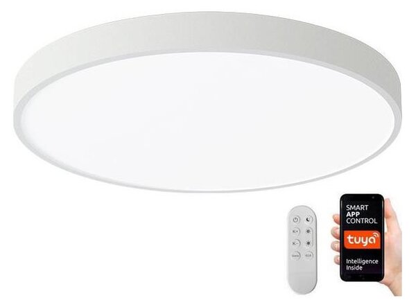 Immax Neo Immax NEO 07251L -Ściemnialne oświetlenie LED SEMPLICI 36W/230V Wi-Fi Tuya biały + pilot IM1337