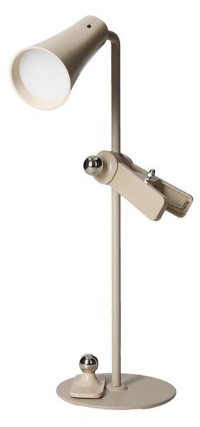 Beżowa lampa stołowa LED (wysokość 47,5 cm) 4in1 – Brandani