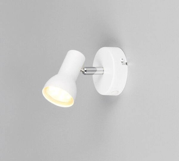 Biała lampa punktowa ø 8 cm Cantar – Reality