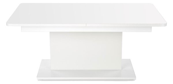 Biała regulowana ława N9-M50