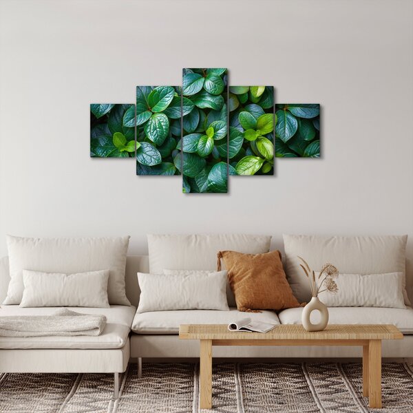 Obraz - Rośliny zielone (125x70 cm)