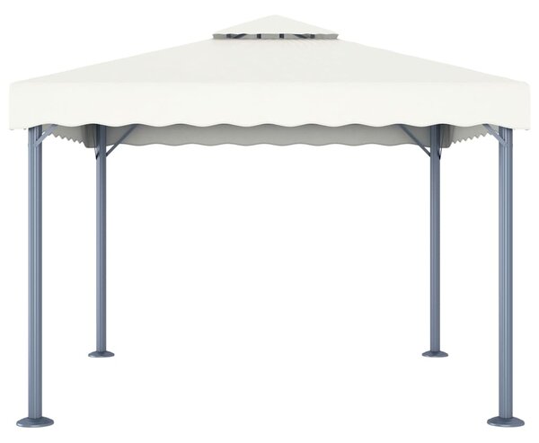 Altana, 300 x 300 cm, kremowa, aluminium