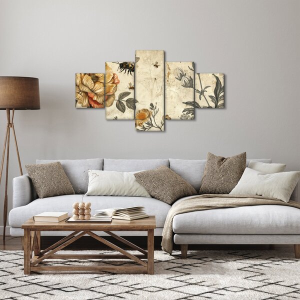 Obraz - Bee Meadow (125x70 cm)
