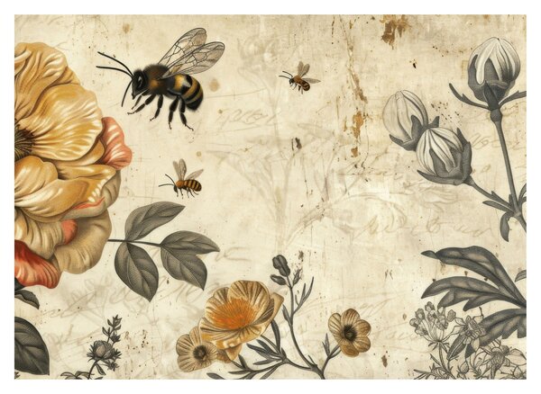 Obraz - Bee Meadow (70x50 cm)