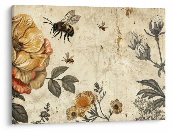 Obraz - Bee Meadow (70x50 cm)