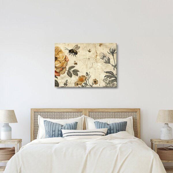 Obraz - Bee Meadow (70x50 cm)