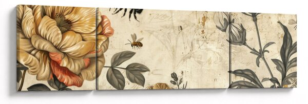 Obraz - Bee Meadow (170x50 cm)