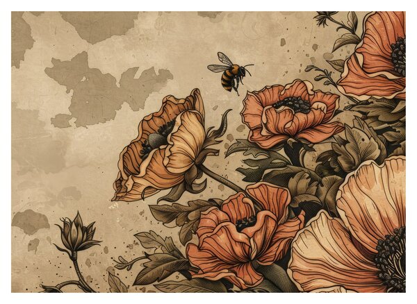 Obraz - Bee Meadow II. (70x50 cm)